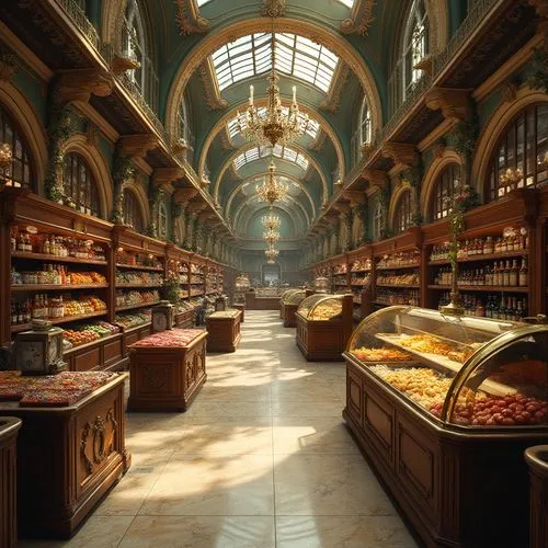 apothecaries,bakeries,humidor,boulangerie,patisserie,apothecary,french confectionery,bakery,herbology,pharmacy,brandy shop,perfumery,pharmacie,aisle,paris shops,spice market,pantry,humidors,bibliotheque,bakery products,Photography,General,Realistic