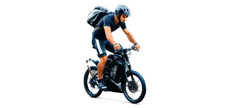 Sports bike, shiny metal frame, 21-speed gears, narrow tires, racing seat, curved handlebars, helmet on handlebars, male rider, muscular legs, worn-out sneakers, sweat drips, intense facial expression