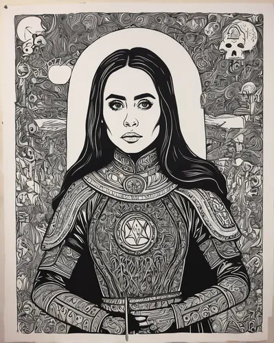 joan of arc,zodiac sign libra,portrait of christi,woodcut,yogananda,the prophet mary,jaya,gothic portrait,saint therese of lisieux,mary-gold,sacred art,lotus art drawing,frame illustration,mary 1,autumn icon,zodiac sign gemini,hand-drawn illustration,yogananda guru,priestess,praying woman,Illustration,Vector,Vector 20