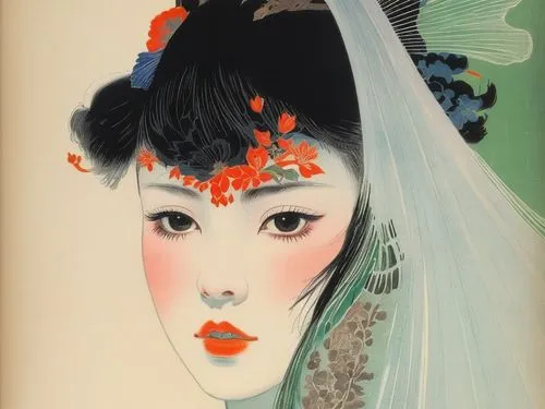 geisha girl,japanese woman,vintage illustration,geisha,oriental girl,amano,oriental princess,cool woodblock images,art deco woman,japanese art,peking opera,vintage asian,taiwanese opera,lily of the valley,orientalism,vintage art,vintage print,woodblock prints,asian woman,lily of the field,Illustration,Japanese style,Japanese Style 21