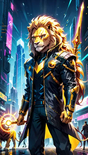 skeezy lion,forest king lion,lion - feline,lion father,lion,royal tiger,leo,lion's coach,lion number,kyi-leo,game illustration,zodiac sign leo,lion white,two lion,panthera leo,king of the jungle,male lion,leopard's bane,cg artwork,big cat,Anime,Anime,General