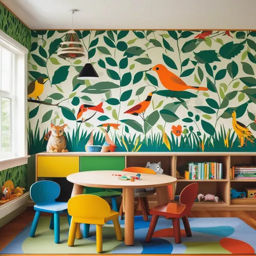 children's room,children's interior,kids room,children's bedroom,nursery decoration,nursery,mid century modern,wall painting,boy's room picture,wall paint,painting pattern,house painting,painted wall,children's background,the little girl's room,mid century house,danish room,mid century,intensely green hornbeam wallpaper,painted block wall,Illustration,Vector,Vector 13