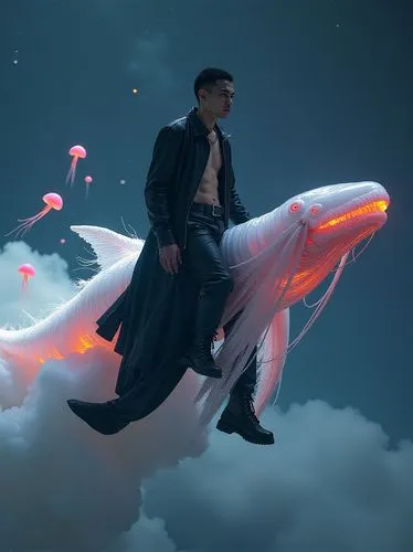 formichetti,frankmusik,pharmacopeia,a flying dolphin in air,dolphin rider,zeqiri