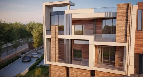 new housing development,3d rendering,wooden facade,block balcony,appartment building,eco-construction,timber house,wooden windows,cubic house,modern house,modern architecture,modern building,apartment building,frame house,glass facade,sky apartment,build by mirza golam pir,contemporary,hoboken condos for sale,apartments,Photography,General,Natural