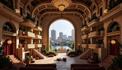 theed,the cairo,medinah,hotel lobby,emirates palace hotel,habtoor,intercontinental,dubai,rotana,doha,dubia,abu dhabi mosque,cairo,render,3d rendering,sansar,dubay,dhabi,harbour city,rendered