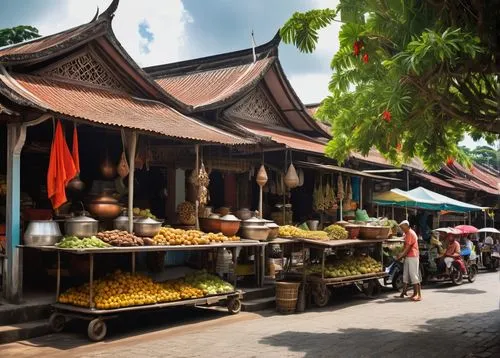 spice market,market stall,fruit market,floating market,vegetable market,marketplace,stallholder,vendors,hoian,greenmarket,stalls,covered market,market,the market,large market,upper market,stallholders,chatuchak,southeast asia,fruit stand,Illustration,Realistic Fantasy,Realistic Fantasy 10