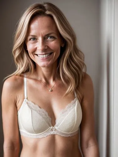 Press-Portrait of a well-known German naturopath. Today she is celebrating her 25th birthday, smiling radiantly in a lace bra.,mastectomy,klesko,hauserman,gilf,procollagen,safarova,olafsdottir,karolyi