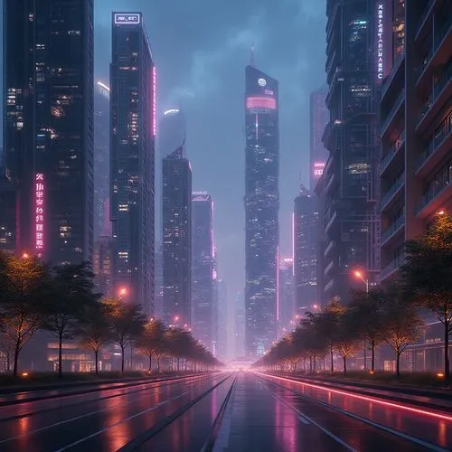 cybercity,guangzhou,tokyo city,city highway,futuristic landscape,cityscape,shanghai,city at night,metropolis,shinjuku,evening city,city lights,cityzen,cybertown,fantasy city,tokyo,citylights,cyberpunk,urbanworld,city trans,Photography,General,Realistic