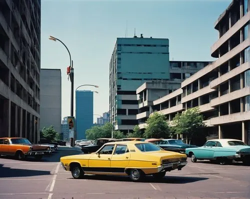 yellow taxi,opel rekord p1,hillbrow,opel rekord olympia,braamfontein,adam opel ag,fiat 130 berlina,ektachrome,opel captain,eggleston,poydras,fiat 130,opel olympia,reliant,opel record coupe,audi 100,taxis,taxi cab,chevette,granada gl,Art,Artistic Painting,Artistic Painting 23