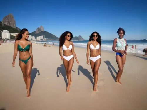 sur la plage d'ipanema avec 3 superbes brésiliennes,ipanema,brazilianwoman,meninas,copacabana,brazilian beach,brasileiras,brazilia,rio 2016,braziliense,carioca,rio olympics,brazi,brazillian,brazilian,