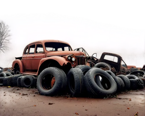 old tires,stack of tires,tires,car cemetery,rusty cars,scrapyard,tires and wheels,car tyres,old cars,junk yard,junkyard,car tire,old vehicle,salvage yard,jalopy,scrap car,tire track,junkyards,vintage vehicle,tyres,Art,Artistic Painting,Artistic Painting 06