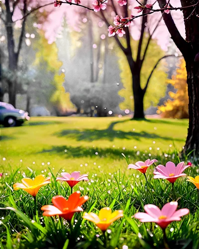 spring background,springtime background,flower background,spring nature,spring greeting,spring sun,spring flowers,colors of spring,flower meadow,springtime,spring,blooming field,field of flowers,spring leaf background,bloomeries,spring bloom,flower garden,springiness,blooming grass,in the spring,Illustration,Retro,Retro 12