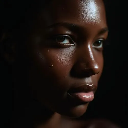 melanin,rwandan,black skin,complexion,hyperpigmentation,african woman