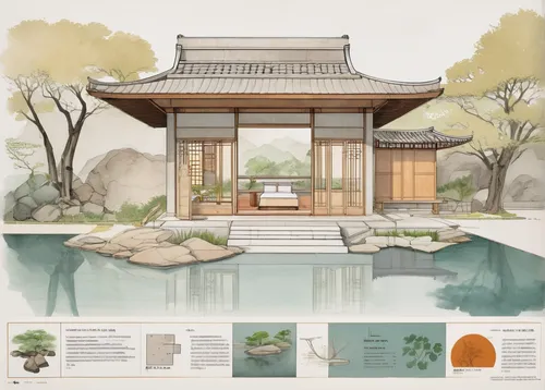 asian architecture,japanese architecture,japanese garden ornament,chinese architecture,oriental painting,japanese garden,japan garden,junshan yinzhen,japanese art,japanese shrine,japanese-style room,japanese background,zen garden,ginkaku-ji,japanese zen garden,ryokan,kyoto,the golden pavilion,golden pavilion,lotus pond,Unique,Design,Infographics