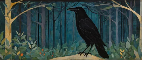 ivory-billed woodpecker,new caledonian crow,black crow,magpie,cassowary,pied currawong,crow queen,black macaws sari,currawong,crow,arches raven,nocturnal bird,corvidae,crows,bird painting,crows bird,murder of crows,black raven,black bird,brewer's blackbird,Art,Artistic Painting,Artistic Painting 28