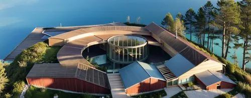 goetheanum,holmenkollen,futuristic architecture,seidler,koolhaas,futuroscope,aqua studio,ecovillages,3d rendering,photogrammetric,bird's-eye view,ski jump,morphosis,biospheres,svizzera,bjarke,blavatnik,360 ° panorama,sveti stefan,naumkeag,Photography,General,Realistic