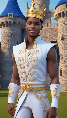 king caudata,caliandro,roylance,kingma,princedoms,ksi,Unique,3D,3D Character