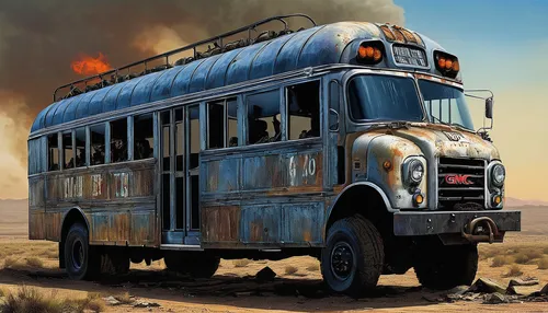 school bus,rust truck,schoolbus,stagecoach,the system bus,red bus,camping bus,bus zil,bus,trolley bus,motorhomes,recreational vehicle,retro vehicle,school buses,motorhome,double-decker bus,ac greyhound,shuttle bus,transportation,abandoned bus,Illustration,Realistic Fantasy,Realistic Fantasy 22