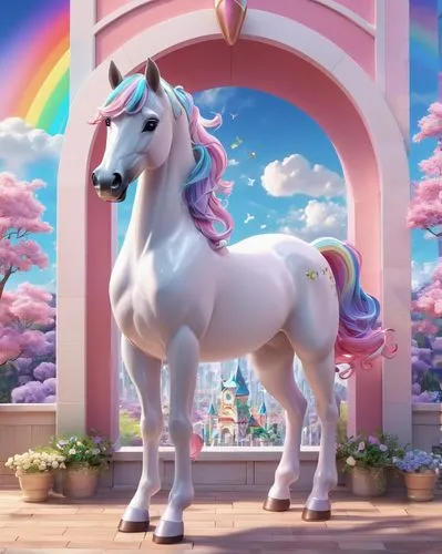 unicorn background,licorne,unicorn and rainbow,unicorn,pegasys,unicorn art,skillicorn,pegasi,obrony,dream horse,mlp,spring unicorn,ponette,princess sofia,unicornis,clop,unicord,unicorns,girl pony,nikorn,Unique,3D,3D Character