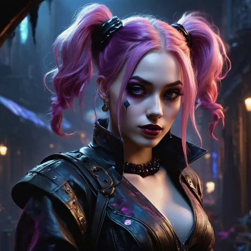 jinx,maeve,harley quinn,harley,wilhelmine,vi,Conceptual Art,Daily,Daily 09