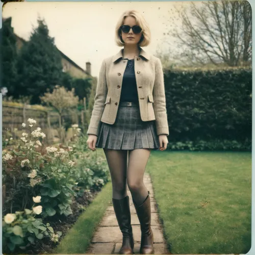 retro woman,retro look,school uniform,vintage fashion,overcoat,retro women,woman in menswear,lily-rose melody depp,vintage girl,vintage style,retro girl,chequered,clover jackets,trench coat,vintage theme,old coat,blogger icon,vintage woman,menswear for women,the blonde in the river,Photography,Documentary Photography,Documentary Photography 03