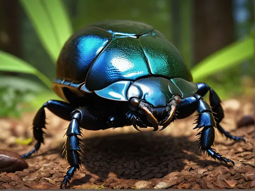 forest beetle,elephant beetle,dung beetle,wood dung beetle,scarab,japanese rhinoceros beetle,rhinoceros beetle,leaf beetle,stag beetle,brush beetle,insect ball,the stag beetle,stag beetles,japanese beetle,ground beetle,lucanus cervus,beetle,blue wooden bee,chrysops,tiger beetle,Conceptual Art,Oil color,Oil Color 13