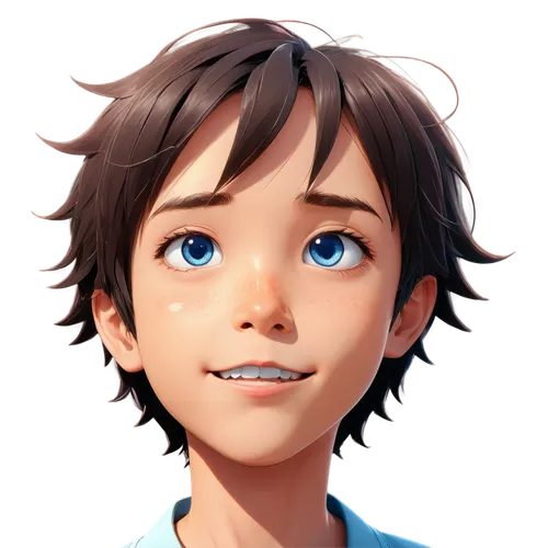 edit icon,kids illustration,digital painting,cute cartoon character,anime boy,custom portrait,tracer,skype icon,child boy,studio ghibli,illustrator,material test,elphi,character animation,child portra