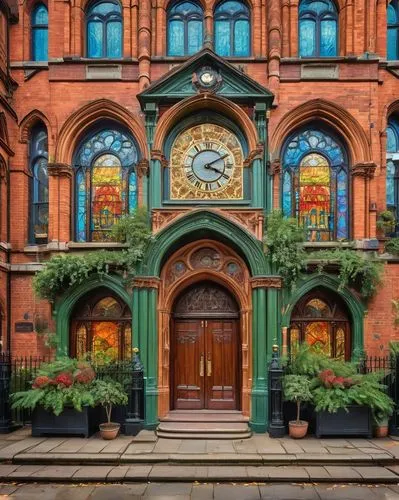 pancras,brownstones,victoriana,brownstone,driehaus,hamburg,beautiful buildings,gooderham,harrod,red brick,victorians,red bricks,colorful facade,ingestre,medinah,mancunian,marylebone,landmarked,edwardian,doorkeepers,Conceptual Art,Oil color,Oil Color 25