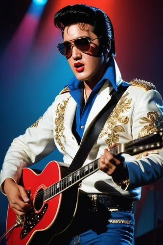 elvis impersonator,elvis,elvis presley,keith-albee theatre,pandero jarocho,rockstar,austin 12/6,matador,prince,the guitar,solo entertainer,abdel rahman,guitor,jonas brother,concert guitar,the king of pop,cavaquinho,jorge,johnnycake,mariachi,Illustration,Japanese style,Japanese Style 17