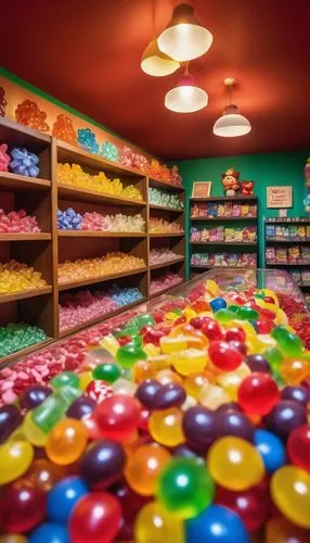 candy store,orbeez,ball pit,candy shop,toy store,confectionery,candy cauldron,candies,soap shop,candy crush,candy bar,delicious confectionery,french confectionery,children's interior,indoor games and sports,gumball machine,cake decorating supply,gummi candy,novelty sweets,salt water taffy,Conceptual Art,Fantasy,Fantasy 31