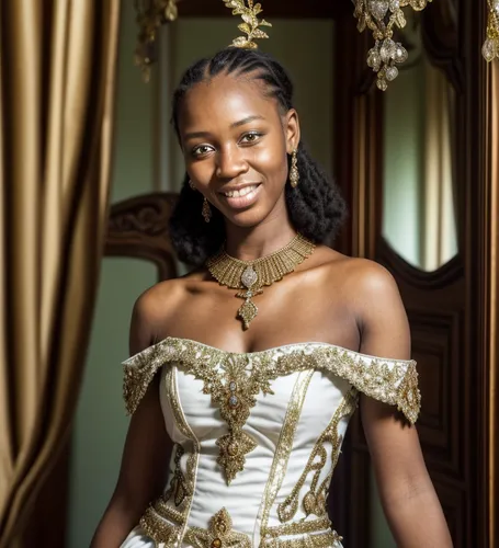 tiana,bridal clothing,hosana,social,nigeria woman,bodice,girl in a historic way,bridal dress,debutante,maria bayo,bridal accessory,beautiful african american women,african american woman,young lady,african woman,bridal jewelry,celtic queen,orlova chuka,bridal,golden weddings