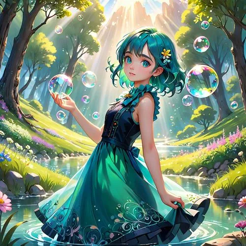 mermaid background,fairie,fairy peacock,water nymph,oceanica,fae,Anime,Anime,Cartoon