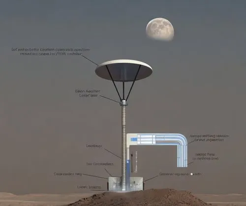 moon surface during day with earth planet on the top, this machine does laser drilling on the bottom,lunar prospector,solar cell base,mars probe,sky space concept,moon base alpha-1,gas balloon,moon ve