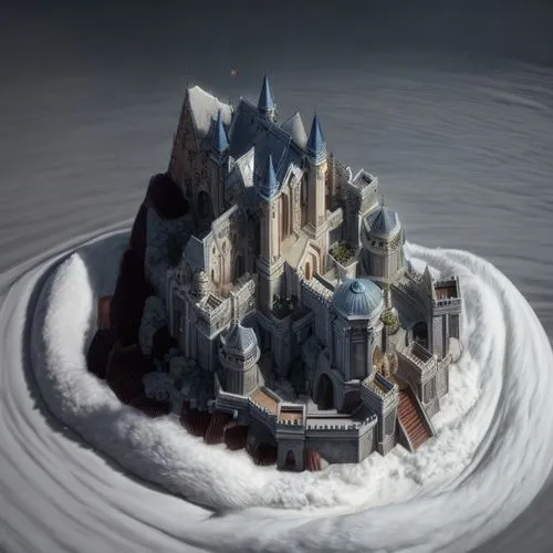 3d fantasy,ice castle,infinite snow,fractalius,snow mountain,ice landscape,paper art,whipped cream castle,snow drawing,fantasy city,virtual landscape,fantasy landscape,cloud mountain,fractals art,fairy tale castle,snowdrift,snow mountains,ice planet,aerial landscape,world digital painting,Common,Common,Film