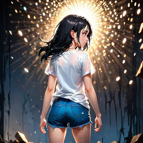 jean shorts,2d,firework,fireworks art,sparkler,fireworks background,explosions,fireflies,azusa nakano k-on,sparklers,croft,shower of sparks,himuto,sparks,fireworks,explosion,hinata,shorts,standing behind,kayano,Anime,Anime,Cartoon