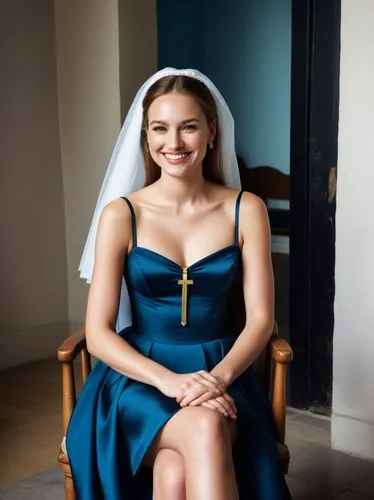 The most enchanting smile I've ever seen.,the beautiful bride is sitting in a chair,blonde in wedding dress,margairaz,wedding photo,annasophia,clergywoman,bridal dress