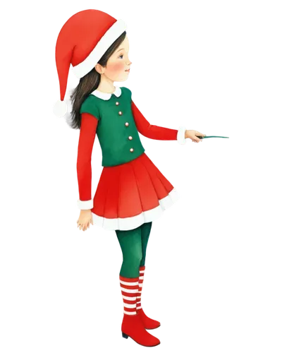 lutin,retro christmas girl,elf,christmas background,elfving,christmas figure,retro christmas lady,christmasbackground,julkipli,elfed,santy,christmas elf,christmas woman,knitted christmas background,elfie,christmas messenger,santaji,roelf,christmas wallpaper,jingled,Illustration,Paper based,Paper Based 15