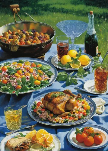 sicilian cuisine,mediterranean cuisine,eastern european food,georgian cuisine,persian new year's table,food table,leittafel,summer foods,paella,iranian cuisine,turkish cuisine,cooking book cover,persian norooz,ribollita,feijoada,southern cooking,bahian cuisine,salad niçoise,czech cuisine,mediterranean diet,Conceptual Art,Sci-Fi,Sci-Fi 19