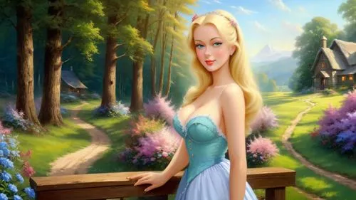 eilonwy,fantasy picture,rapunzel,fairy tale character,celtic woman,galadriel,fantasy art,girl in a long dress,tinkerbell,elsa,ellinor,girl in the garden,faires,cinderella,thumbelina,fairyland,landscape background,dorthy,fantasy portrait,fantasy girl