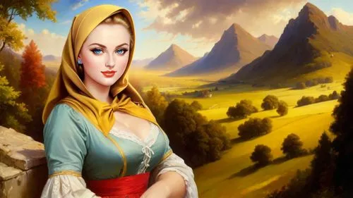 eilonwy,shepherdess,tuatha,mystara,blonde woman,the blonde in the river