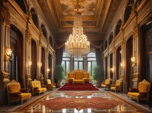 royal interior,ritzau,taj mahal hotel,crown palace,lobby,entrance hall,foyer,villa d'este,hotel lobby,dolmabahce,kempinski,venetian hotel,amanresorts,minotti,hotel hall,marble palace,villa farnesina,ornate room,emirates palace hotel,luxury hotel,Illustration,Realistic Fantasy,Realistic Fantasy 07