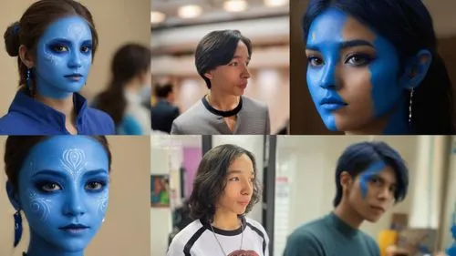 avatar,x-men,xmen,smurf,blue painting,x men,blu,blue color,cdry blue,valerian,avatars,motifs of blue stars,color blue,honor 9,ojos azules,kdrama,visual impact,bluish,wing blue color,indigo