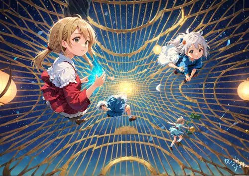 starcatchers,alice in wonderland,silica,armatus,symphonique,darjeeling,Anime,Anime,Traditional