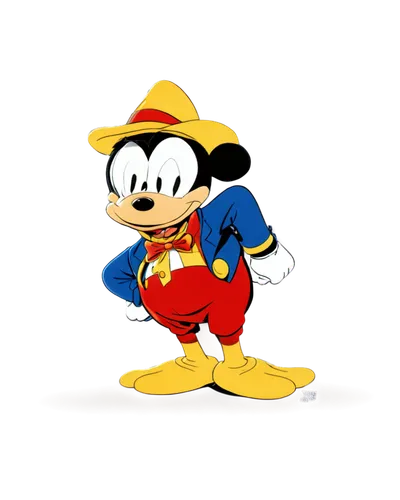 mickey mouse,mickey mause,mickey,micky mouse,disney character,donald duck,lab mouse icon,mascot,donald,cute cartoon character,pinocchio,mouse,the mascot,jiminy cricket,pilaf,pubg mascot,png image,minnie,cartoon character,popeye,Illustration,Retro,Retro 18