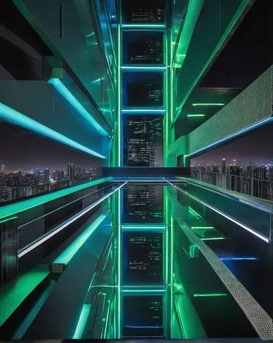 skybridge,skywalks,supercomputer,mainframes,ufo interior,elevator,the server room,datacenter,levator,elevators,supercomputers,sky apartment,skywalk,pc tower,skyloft,spaceship interior,cybercity,skyways,guangzhou,data center,Unique,Design,Knolling