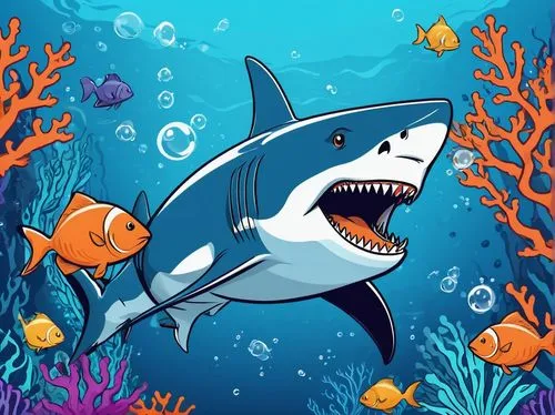 carcharodon,temposhark,requin,great white shark,nekton,tiburones,mayshark,sea animals,underwater background,macrocephalus,cetacea,aquatic animals,tigershark,seaquarium,shark,megalodon,dolphin background,sea animal,ijaws,sharky,Illustration,Black and White,Black and White 04