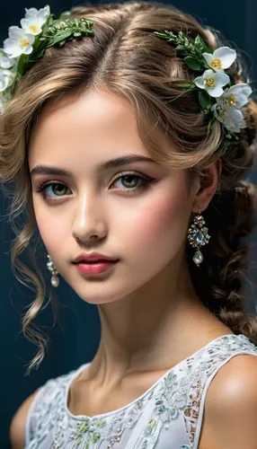 bridal jewelry,bridal accessory,bridal clothing,beautiful girl with flowers,artificial hair integrations,jessamine,natural cosmetic,mystical portrait of a girl,image manipulation,girl in flowers,faery,jewelry florets,image editing,natural cosmetics,romantic look,flowers png,girl in a wreath,miss circassian,romantic portrait,flower girl,Photography,Documentary Photography,Documentary Photography 05