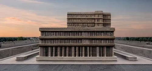 WITH GLAZING AND STONE TEXTURE,dhammakaya pagoda,egyptian temple,brutalist architecture,us supreme court building,palais de chaillot,the parthenon,wooden facade,chinese architecture,temple fade,suprem