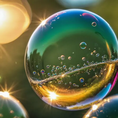 crystal ball-photography,soap bubble,frozen soap bubble,lensball,soap bubbles,green bubbles,Photography,General,Realistic