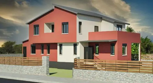 passivhaus,residential house,3d rendering,danish house,homebuilding,two story house,modern house,small house,house shape,houses clipart,inmobiliaria,exterior decoration,prefabricated buildings,residencial,new housing development,home house,duplexes,housebuilding,sketchup,vivienda